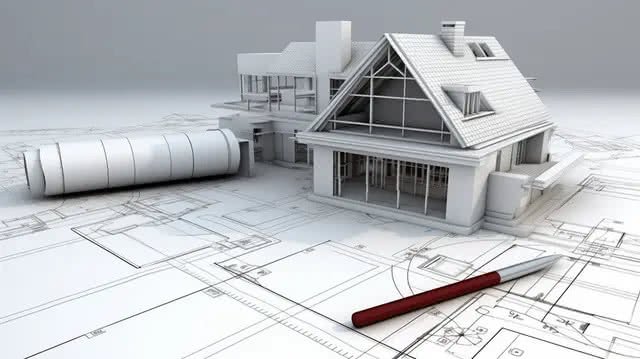 pngtree-architectural-plans-measured-by-caliper-on-a-white-background-with-3d-image_3670462